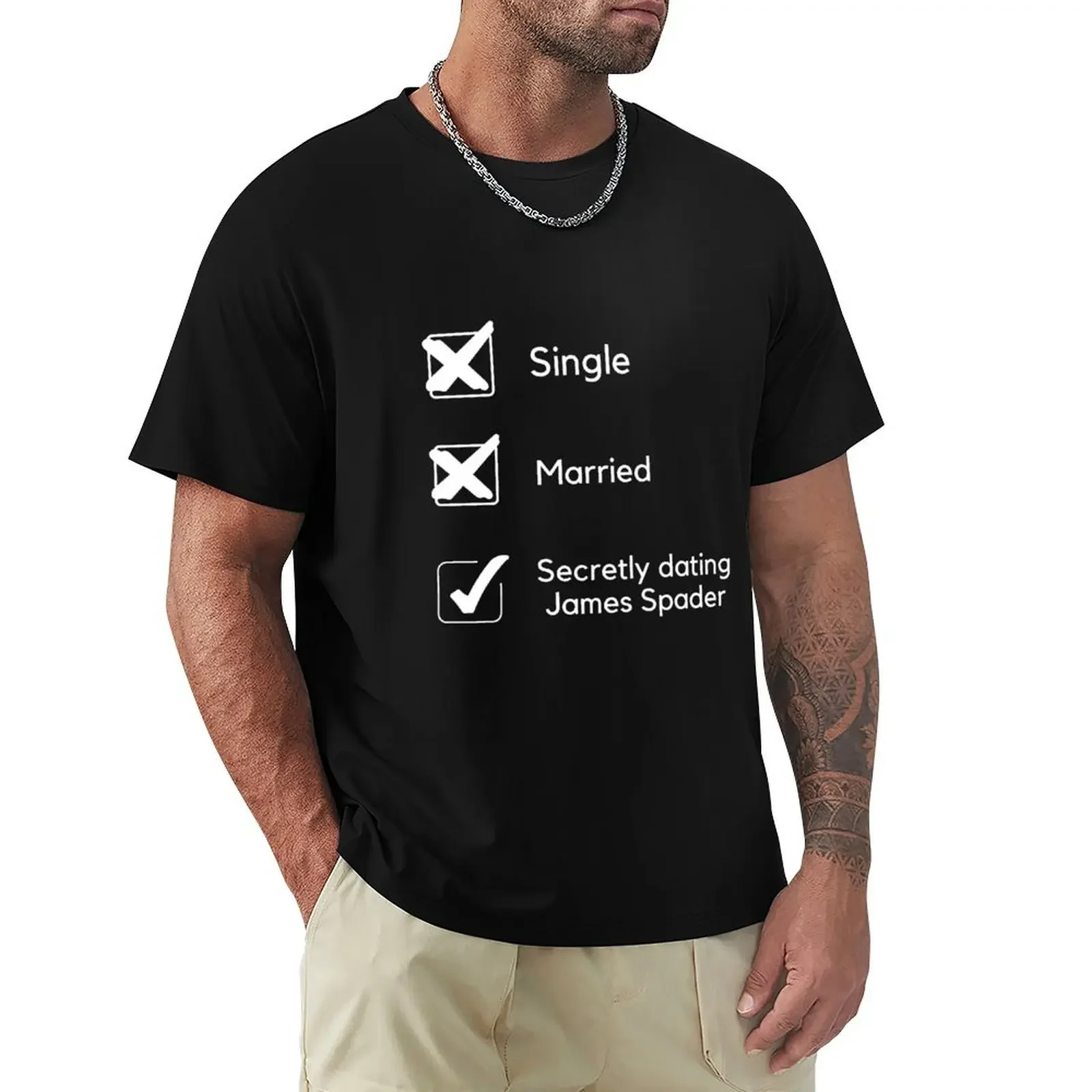 

The blacklist : Secretly Dating James Spader T-Shirt custom shirt anime figures sweat shirts, men