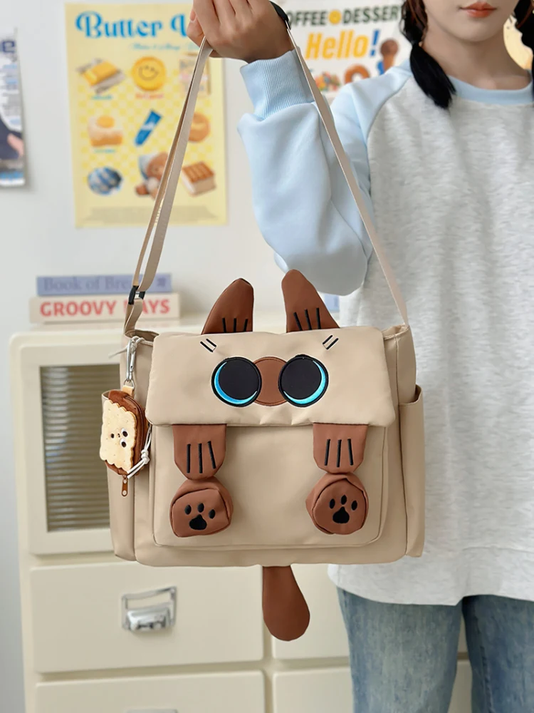 

High School Student Siam Crossbody Bag Women's Small oulder Bag for Outdoor Activities Junior High School Girls