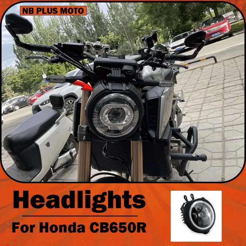 【Premium】For Honda CB650R headlight assembly modification, brightening non-spotlight bi-xenon projector headlights (models 2018-