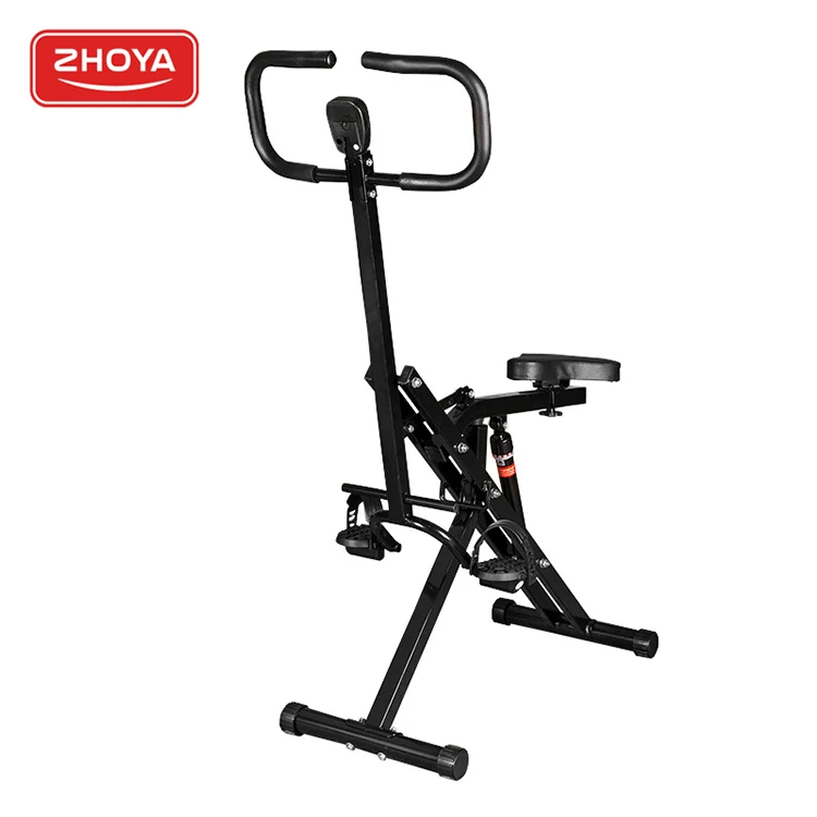 Amazon Hot Sale High Quality Home Fitness Upright Total Crunch Horse Squat Assist Row N Ride Trainer Rider Horse Riding Exercise