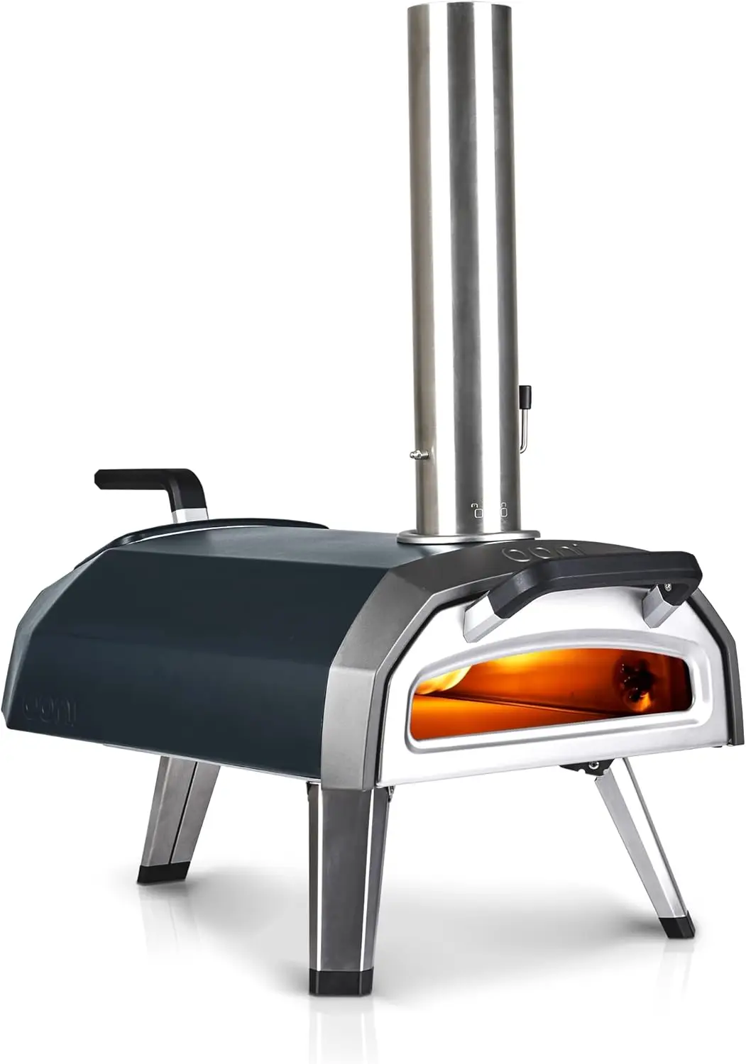 Ooni Karu 12G Multi-Fuel Outdoor Pizza Oven - Wood and Gas Outdoor  Oven with Stone & Intergrated Thermometer,