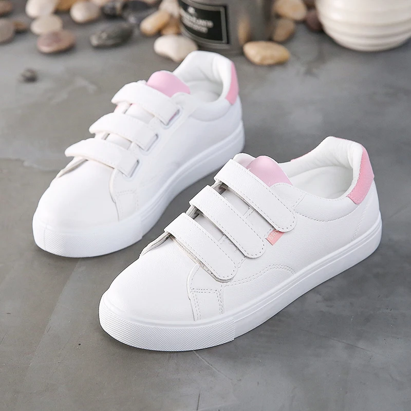 New Autumn Women White Single Shoes Women Student Sneakers Fashion Sexy Casual flat Shoes outdoor Comfortable Non-slip sneakers view 6