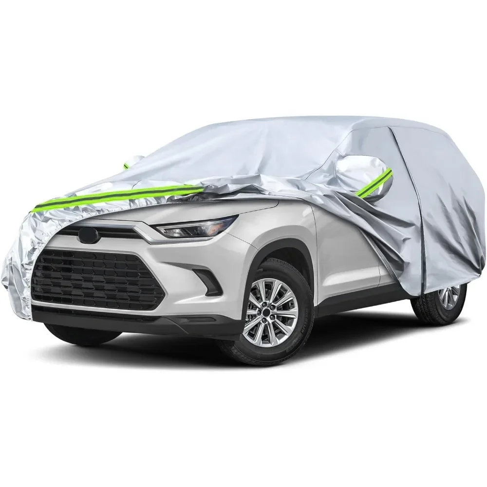 

All-Weather 6-Layer Silver Car Cover for 2024-2025 Grand Highlander and TX350 500h Models