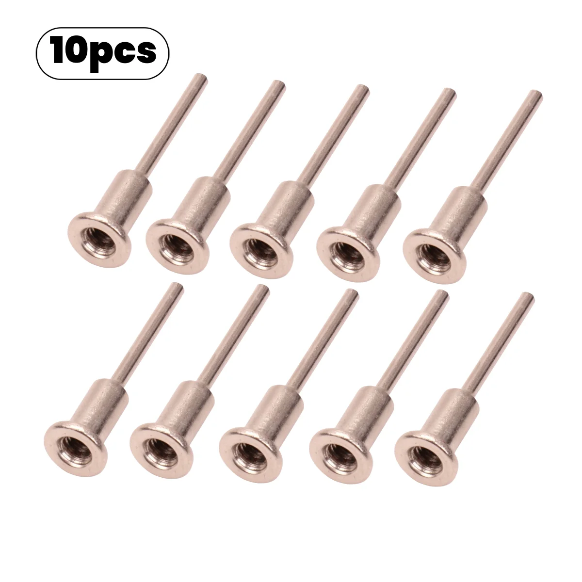 10pcs 3mm/6mm Polishing Wheel Connecting Rod Cutting Blade Connecting Rod Sanding Pad Shank Grinder Rotary Sander Disc Shank