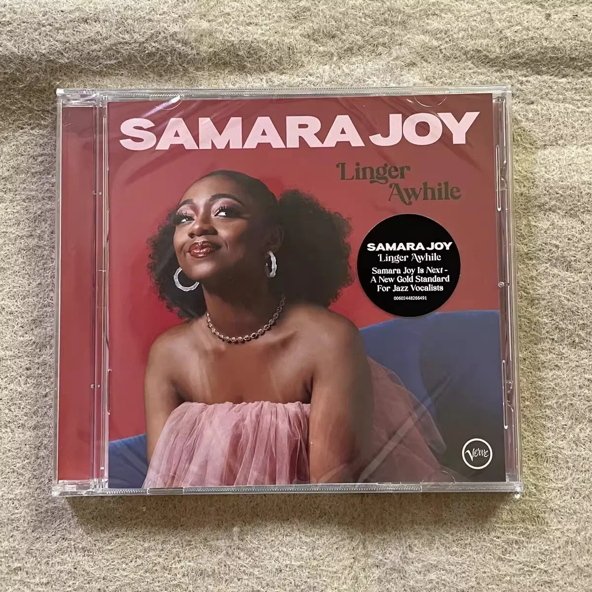 

Samara Joy Linger Awhile – Grammy-Winning American Rising Jazz Vocalist Retro Balladry Classic Jazz Standards Studio Album