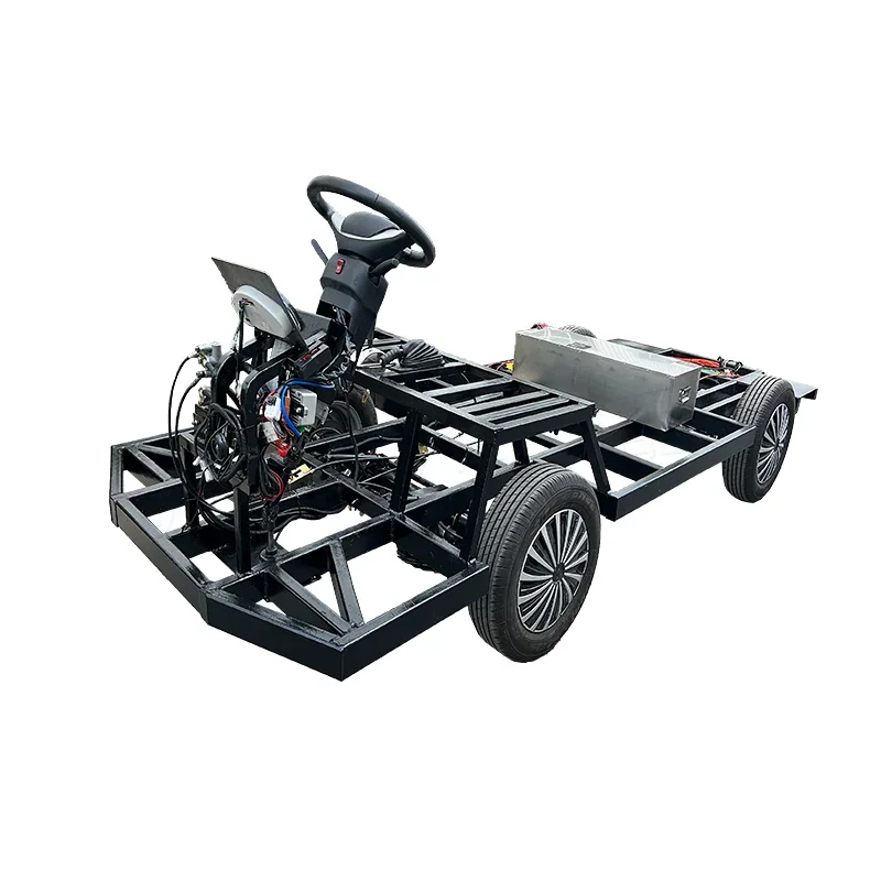Electric Golf Cart Chassis Frame Includes Motor Controller Battery Wiring Harness Wheel Steering Brakes
