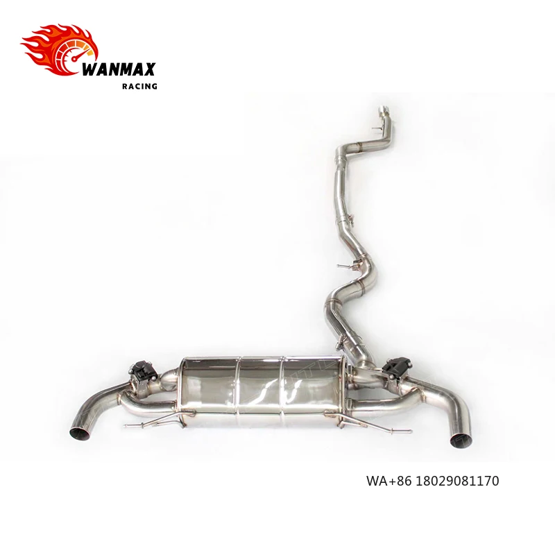 

Высокопроизводительная выхлопная система Catback из нержавеющей стали с дистанционным управлением для G20 330I