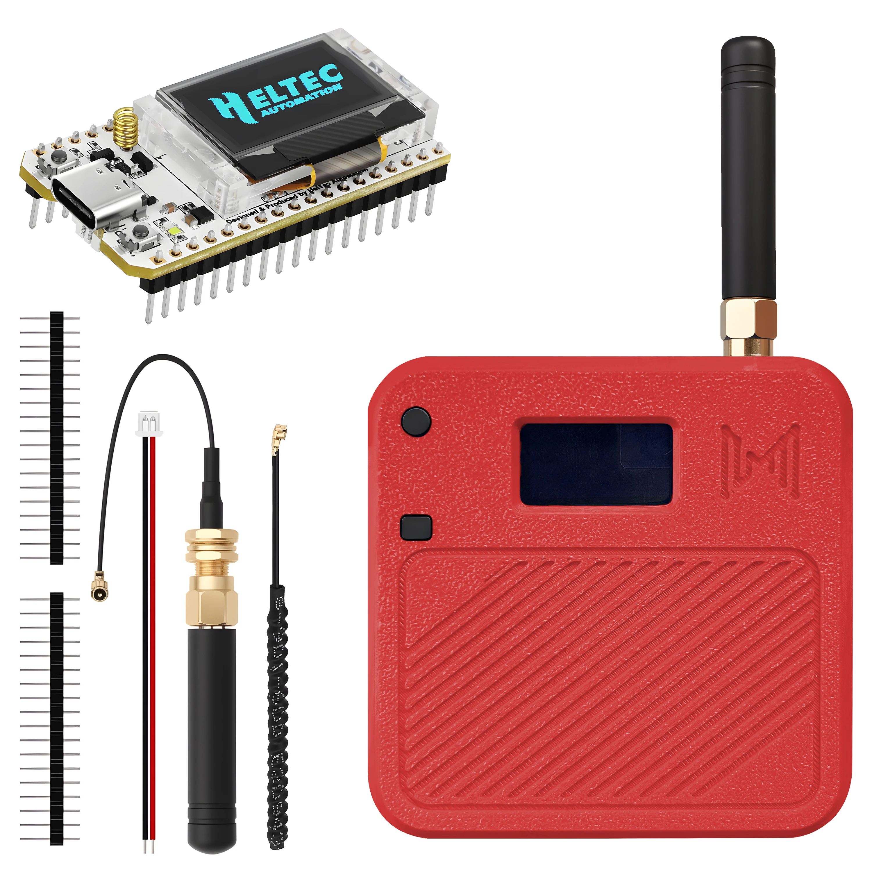 Meshtastic Heltec V3 ESP32 LoRa 32 Dev-Board Kit Case OLED USB C WiFi Bluetooth IoT SX1262 433MHz 868MHz #5