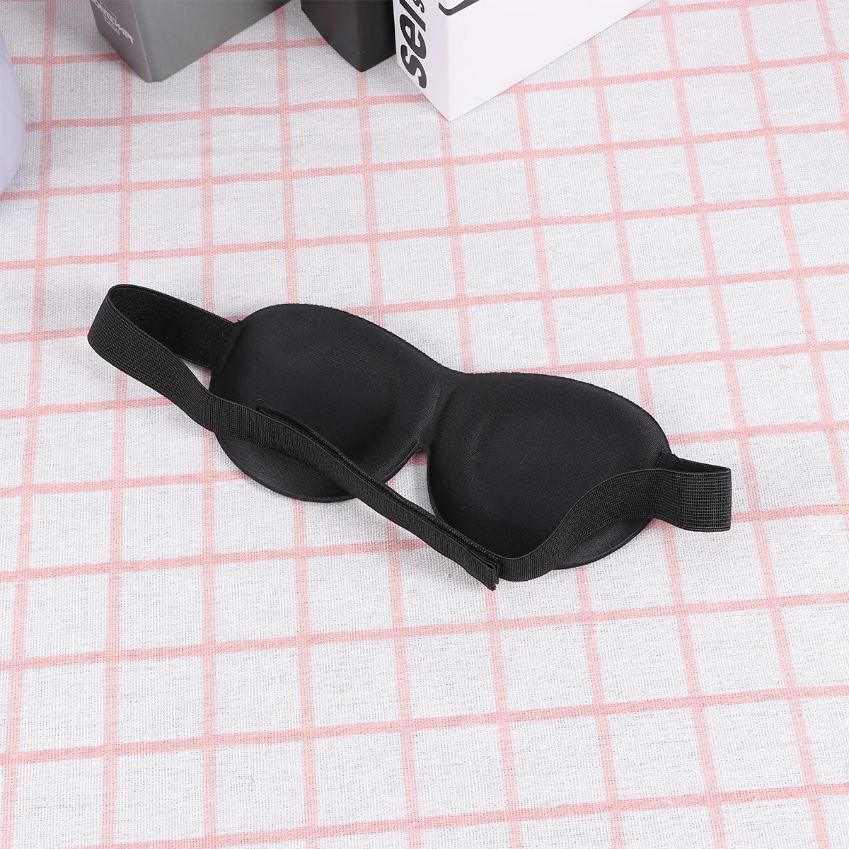 

3D Funny Glasses Eye Sleeping Eyeshade Durable Soft Lightweight Adjustable String for Trip Home Travel Funny Eye Printing