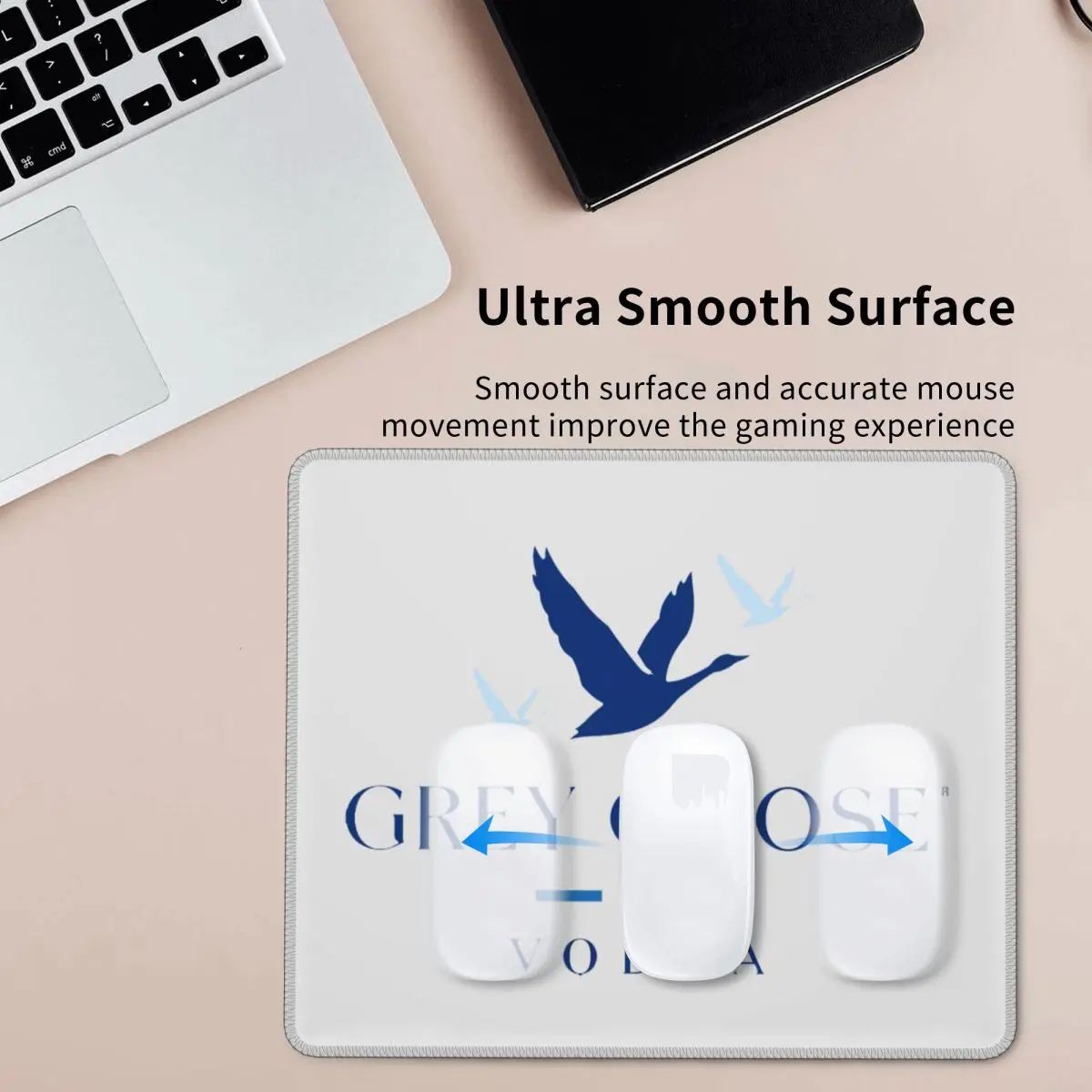 Multi-size Mouse Pad Grey Goose Vodka Gamer PC Laptop Mats Keyboard Carpet Computer Gaming Office Accessories Desk Mat