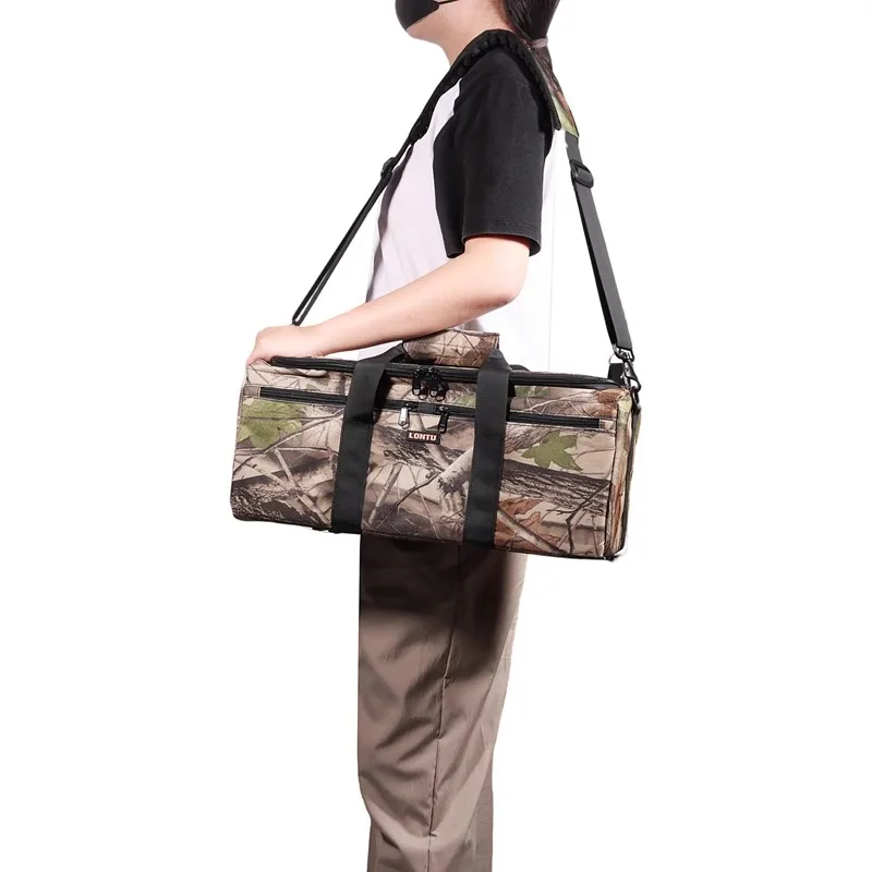 ترقية جديدة المهنية حقيبة كاميرا حبال المقربة عدسة حقيبة لكانون نيكون سوني 400-800 مللي متر عدسة 0625