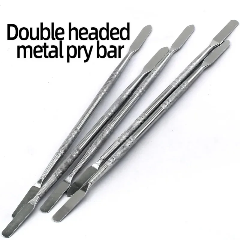 Double-Ended Stainless Steel Metal Spudger Pry Bar - Electronics Opening Repair Tool