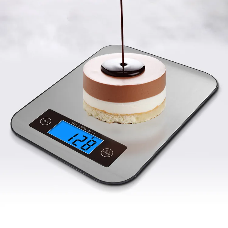 

English version Factory wholesale electronic scale Stainless steel panel 10kg electronic kitchen scale Food baking