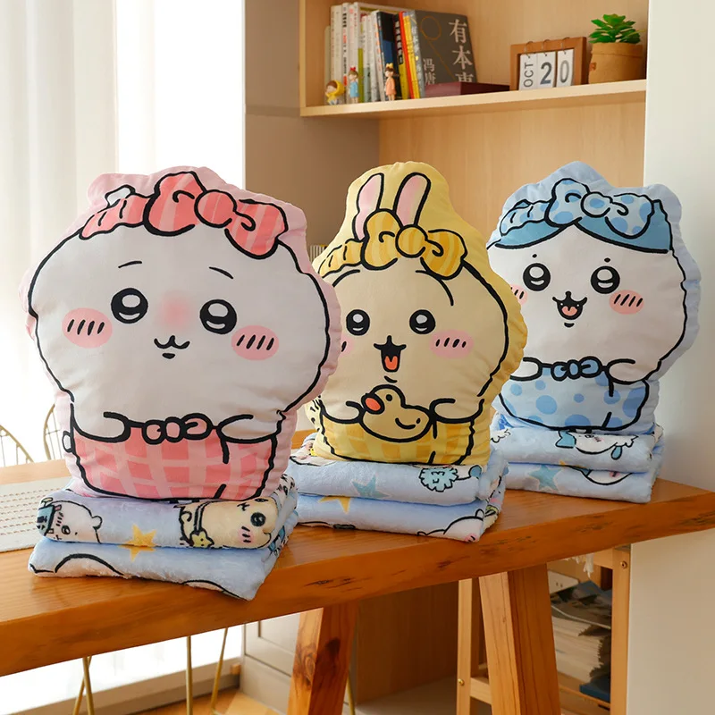 

Cartoon Chiikawa Hachiware Usagi Anime Figure Bedroom Cushion Nap blanket Throw Pillow Children Birthday Gifts Toy