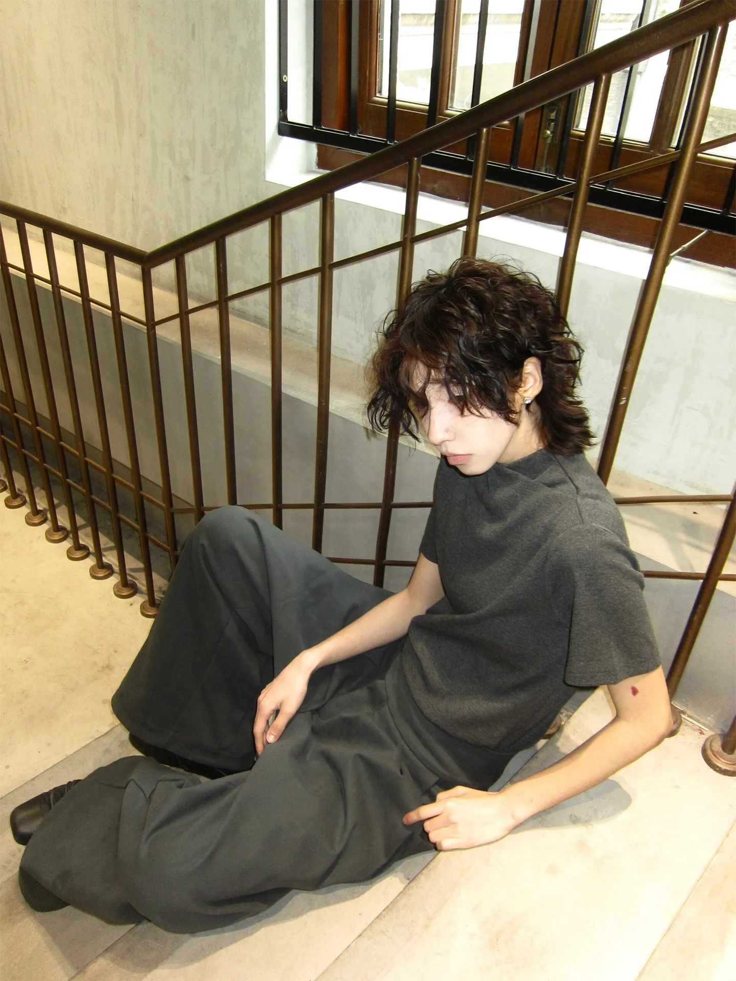 Fashion Knitted Slim-fitting Short-sleeve T-shirts Men Women 2026 Summer Breathable Solid Color Tops Simple Trendy Comfort Tees