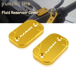 For NMAX 155 N-MAX 150 N-MAX 155 NMAX 125 2015-2023 Front Brake Clutch Cylinder Fluid Reservoir Cover