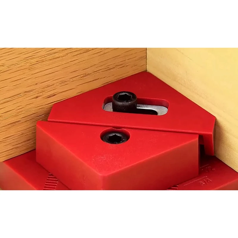 Abrazadera de caja de 90 ° cuadrados, tablero de fijación auxiliar, Clip de precisión fijo, tablero de empalme, Clip fijo, herramienta de fijación, herramienta de carpintería