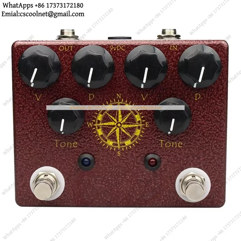 Overdrive Stomp Analog Guitar Effect Pedal Accessories Based On Analog Man Drive