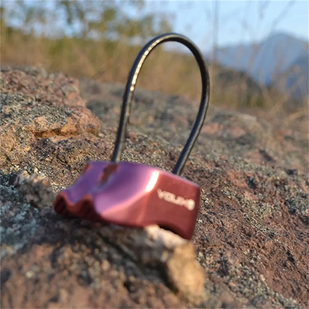 

Downhill Be-lay Rappel Device Hardware Safety Ring Rock Climbing Rappel ATC Abseiling Climbing Descender Camping Hiking