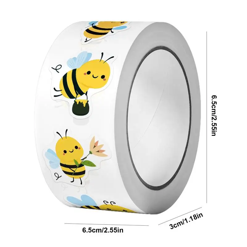 Bee Stickers And Decals Animal Stickers For Kids Cute Honey Bee Stickers Children Theme Stickers For Birthday Notebook Water Cup