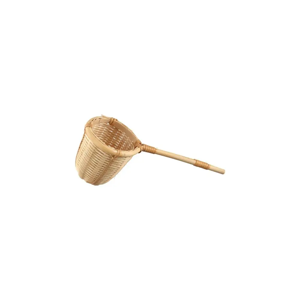 Not Easily Deformed Odorless Retro Practicality Bamboo Durable Tea Set Handmade Tea Leak Tea Strainer Tea Leak