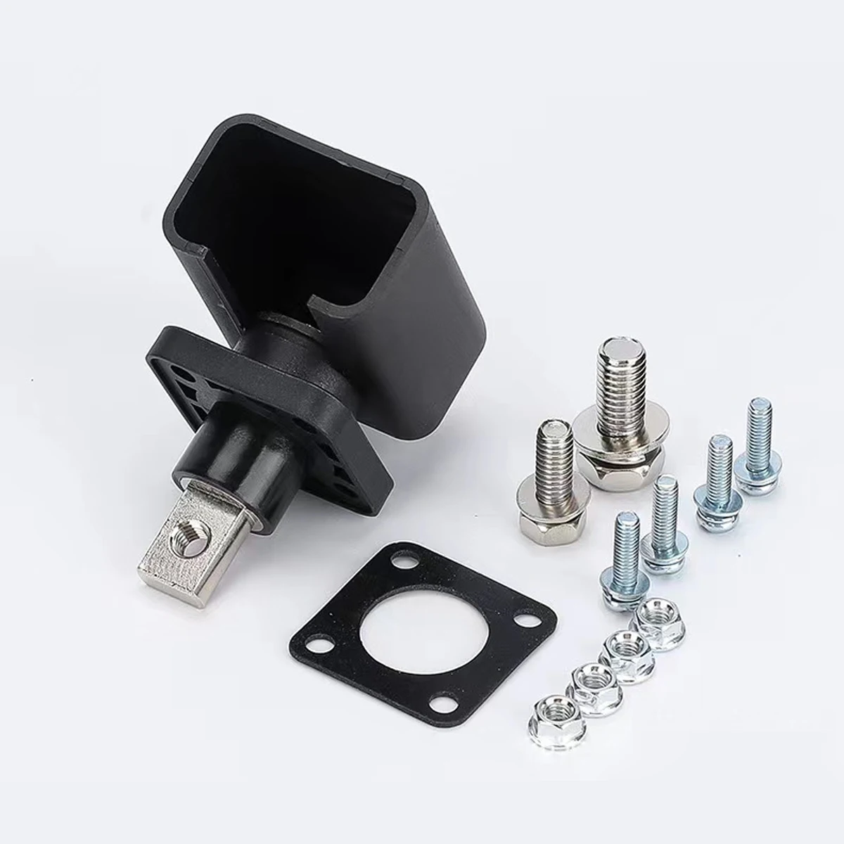 High Current Lifepo4 Battery Terminals 200A Square Li-ion Through Wall Energy Storage Inverter Connector Block Renewable Energy