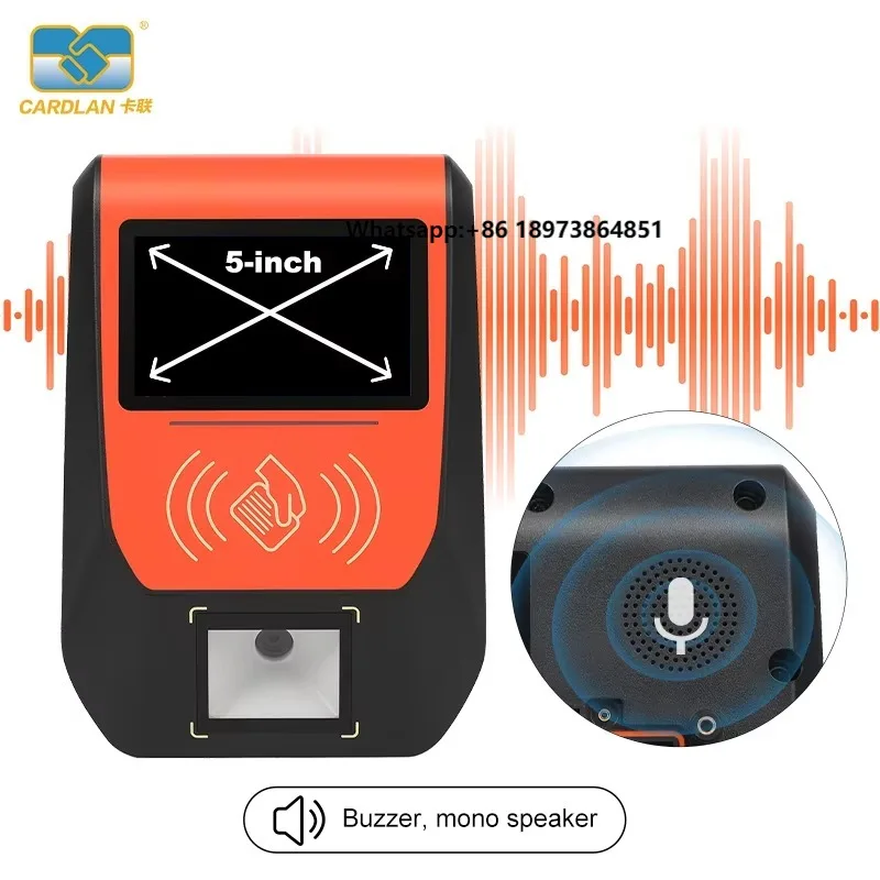 

Factory Cardlan Contactless Smart NFC Prepaid Card Reader Machine