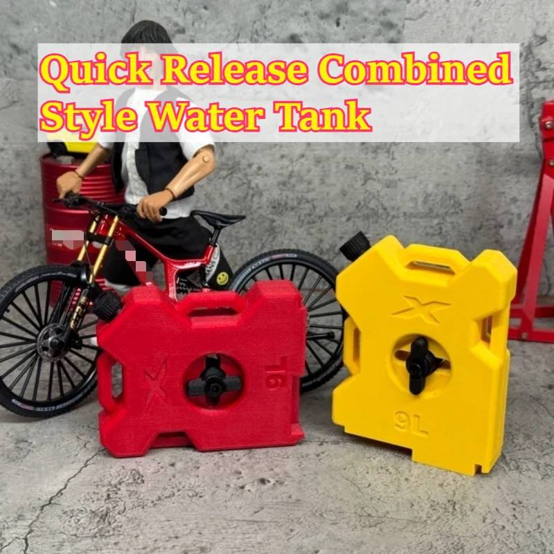 RC Crawler Simulation Quick Release Combined Style Water Tank 1/5 custom size For CROSSRC EMO XX2 Scale Model Decor Upgrade Part