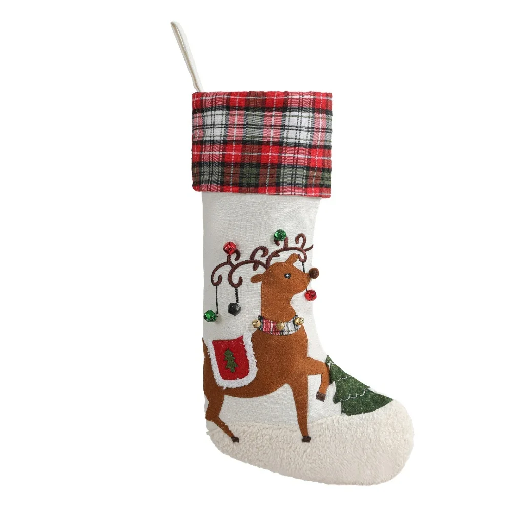 

Для рождественских подарков Рождественские чулки Рождественские праздники Мягкие полиэстеровые чулки Рождественские чулки Рождественские традиции