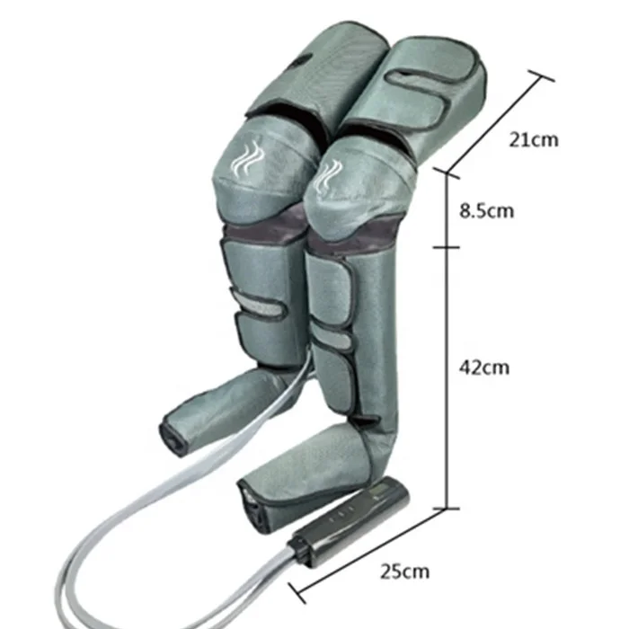 Upgrade 510K heated air pressure compression foot and leg massager