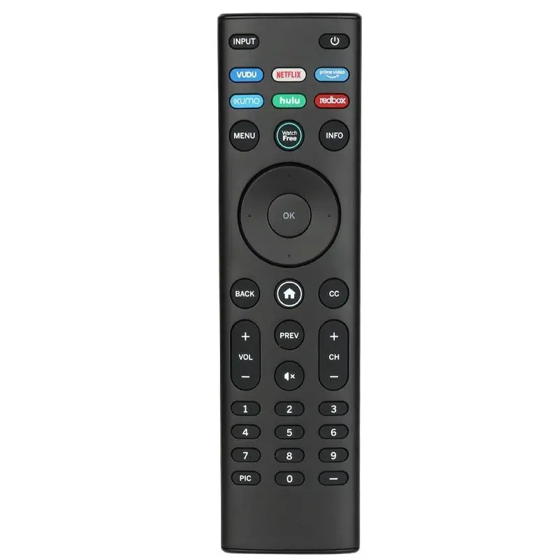 

For XRT140 Vizio-Smart-TV-Remote-Control-Replacement With VUDU NETFLIX PrimeVideo XUMO Hulu Redbox Watch Free Buttons