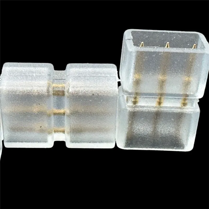 5Pcs LED Strip Connector Set Copper RGB Durable Gold 2/3/4 Pin Terminals Compatible with 6-13MM Strips for LED Lighting
