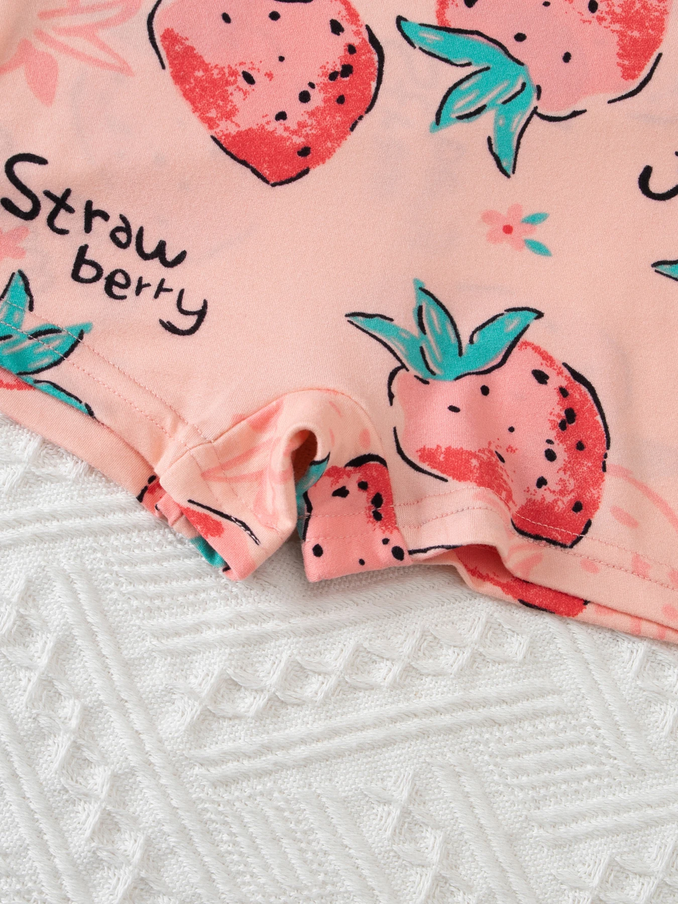 5/7-teiliges Set Mädchen-Unterwäsche für alle Jahreszeiten, bequeme, elastische Boxershorts mit niedlichem Aufdruck, vielseitige Kinder-Shorts – Detail 14