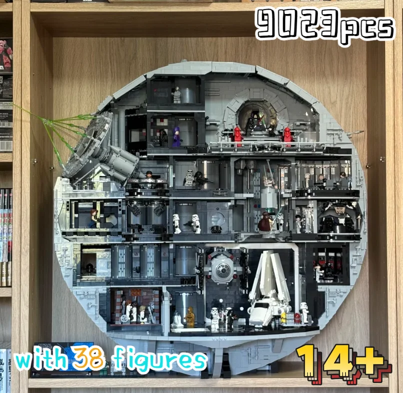 Nouveauté 2026 : Blocs de construction spatiaux 9023 pièces, modèle 75419, jouets pour enfants et adultes, cadeaux d'anniversaire
