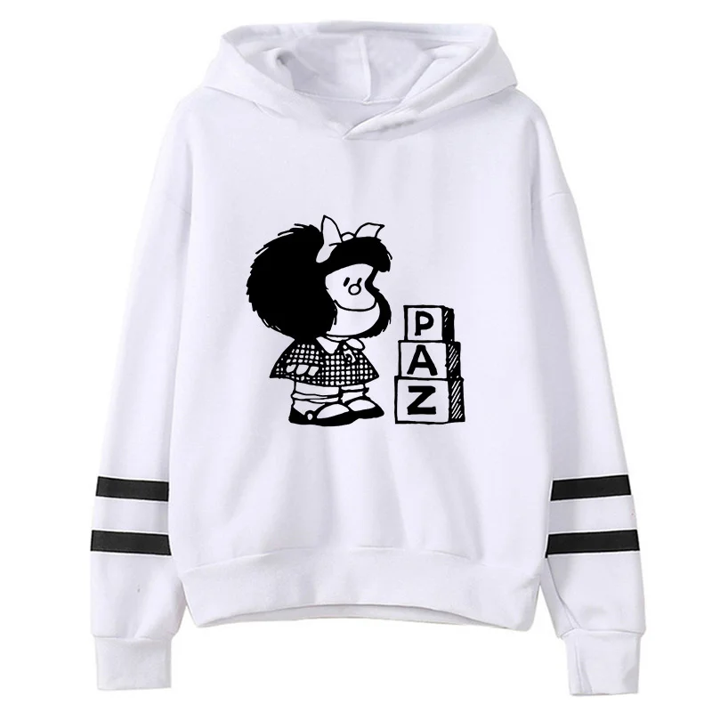 Mafalda hoodies women streetwear harajuku women sweatshirts Korea printed