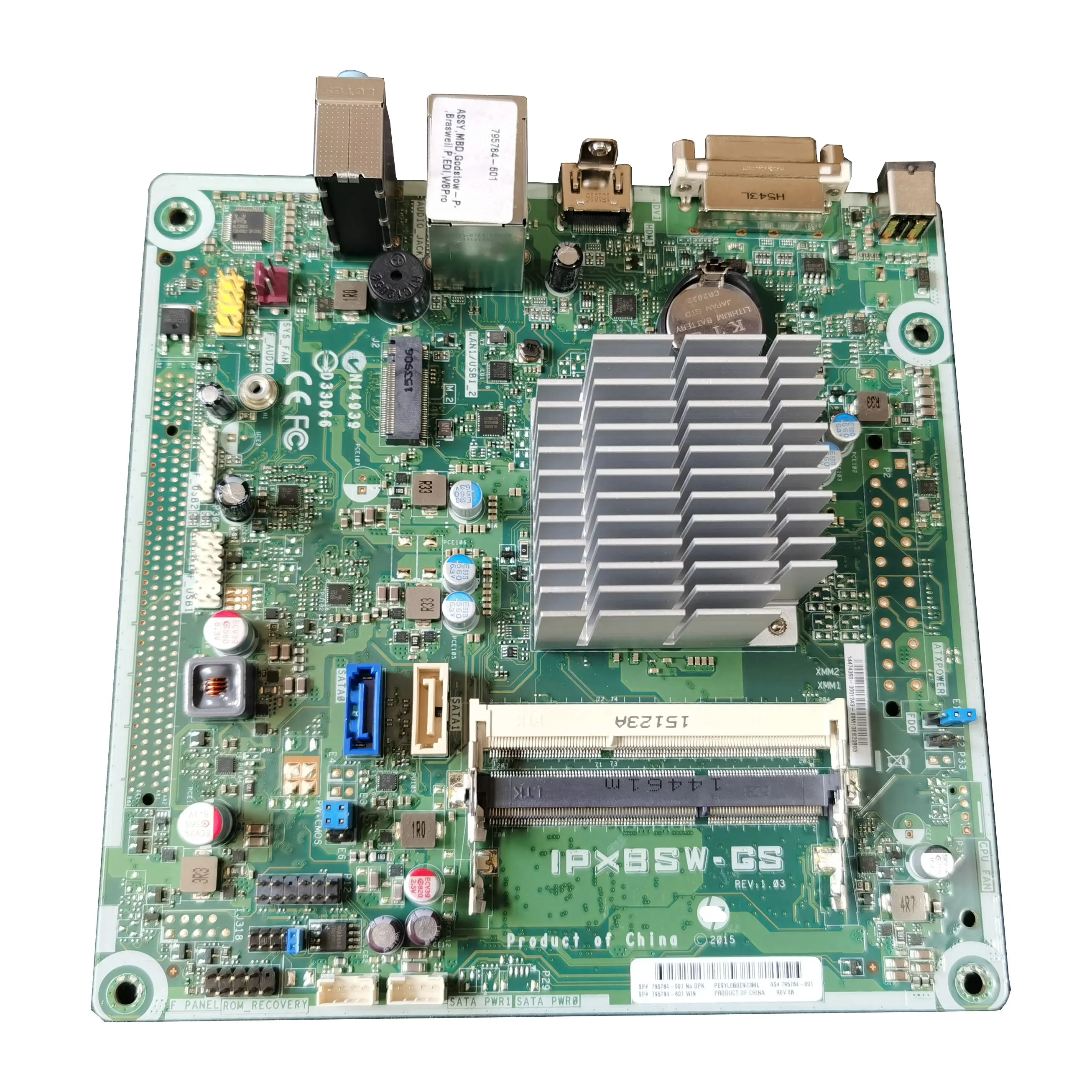 

FAST SHIPPING 795784-001 795784-601 For HP 251-a15a 251-a16a 251-a17l 251-A20T Motherboard IPXBSW-GS 90 DAYS WARRANTY