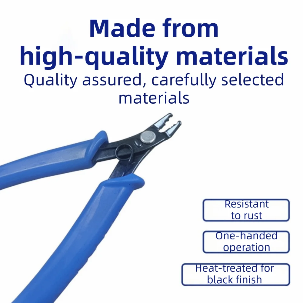 Crimping Function Split Ring Pliers Opening/Closing Flush Cut Jump Ring Pliers One-handed Operation Precision Tools