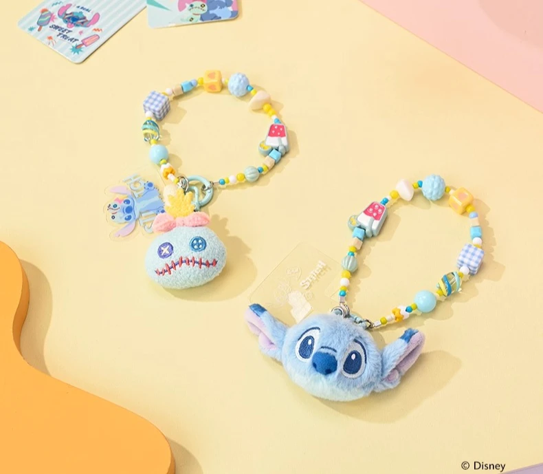 

Disney Stitch mobile phone chain trendy doll lanyard pendant cute suitable for wrist doll beauty gift Stitch