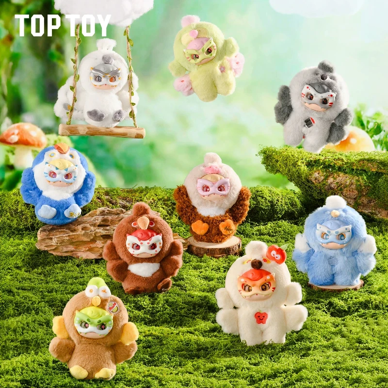 

TOP TOY Official Mochi Lucky Series Cute Pendant Blind Box Desktop Ornament Toy Anime Cartoon Doll Mystery Box Girl Gift