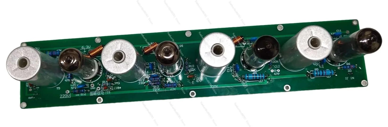 Vacuum Tube FM IF Amplifier Board | DIY Module for Tube Radio & Receiver Building