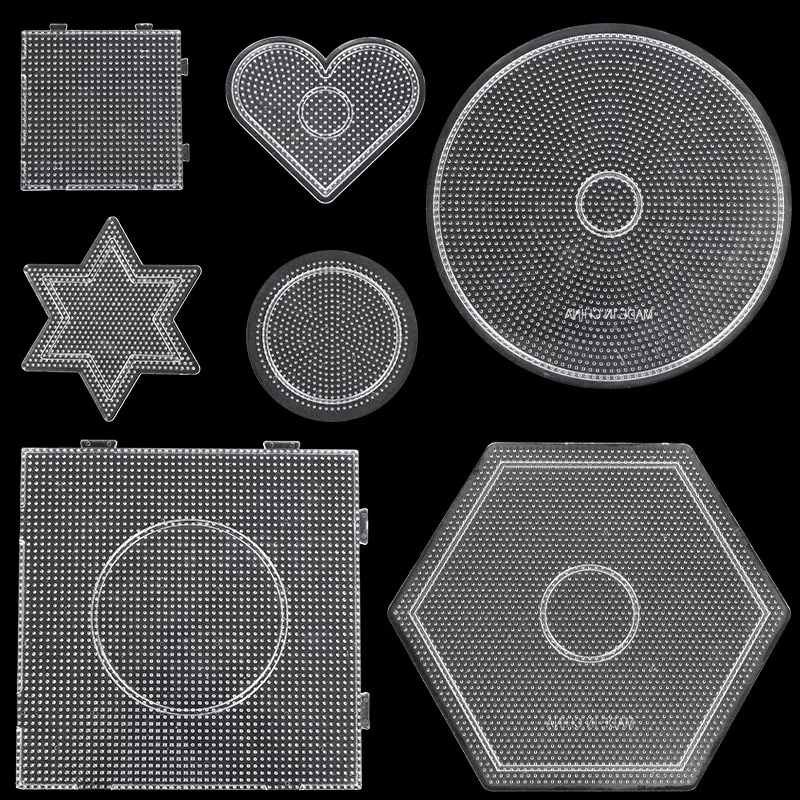 

2,6 мм бусины Хама, перфорированная доска, шаблон, инструмент, круглая квадратная образовательная фигурка «сделай сам», материал, доска, развивающие игрушки