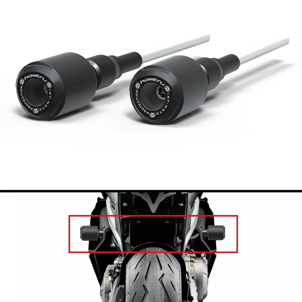 Rahmen Sliders Crash Protector Für Ducati Hypermotard 950 SP/950 RVE 2020 Motorrad Zubehör Motor Pad Fallen Schutz