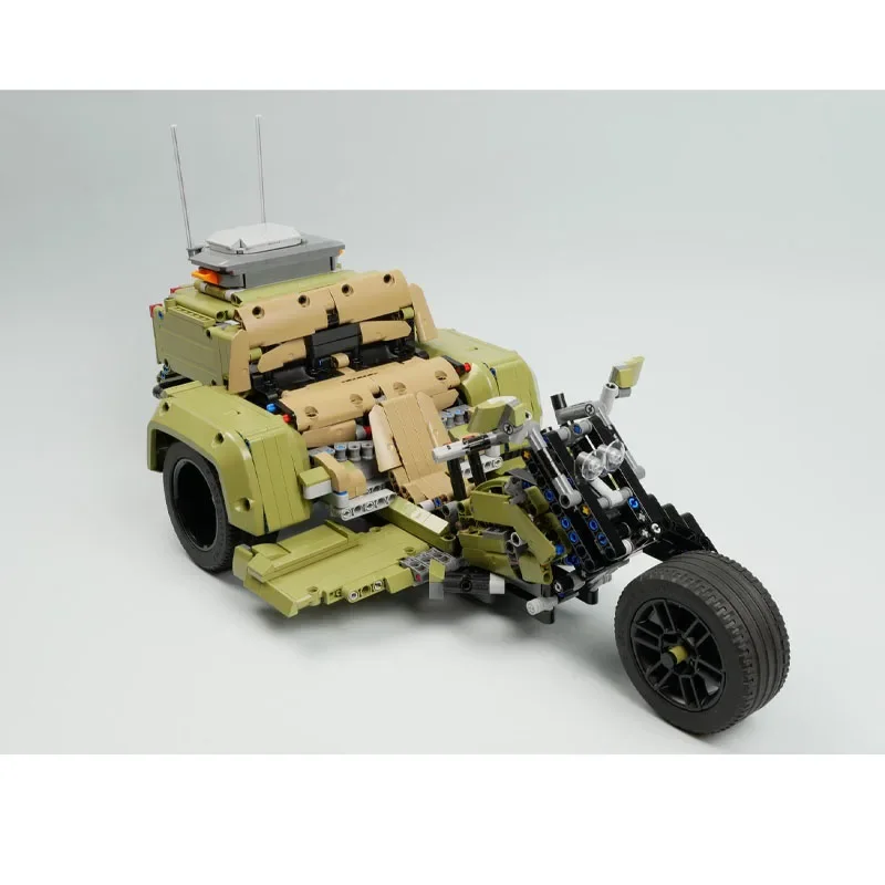 MOC-65362 Commando Trike Assembly Stitching Building Block Model MOC Creative Building Block Model Boy Kids Birthday Toy Gift