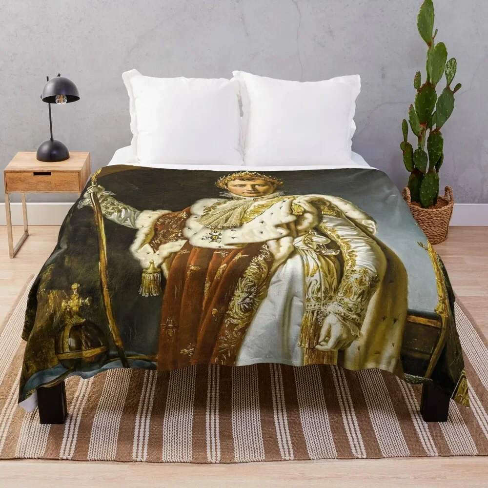 

Emperor Napoleon Throw Blanket Personalized Gift Decoratives Blankets