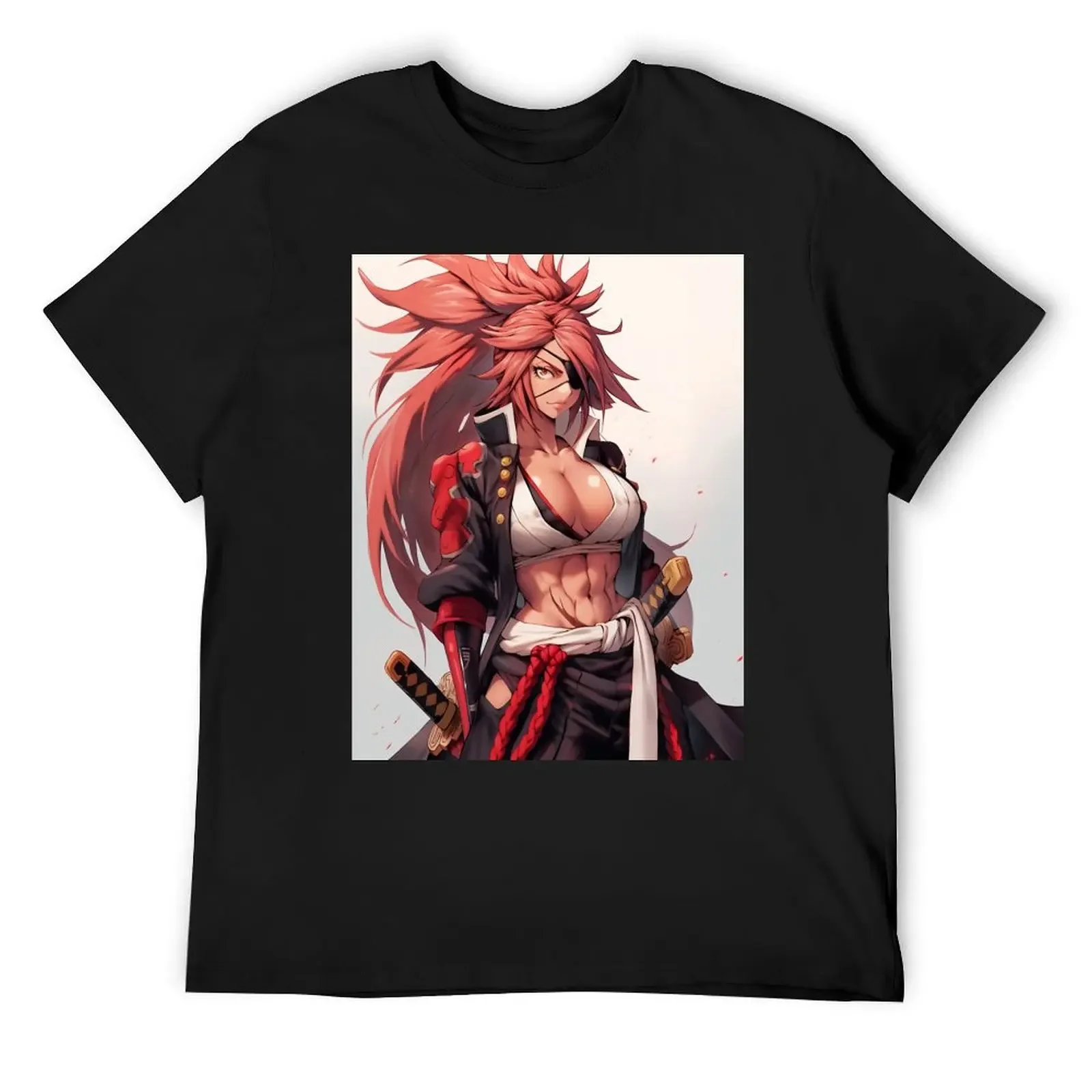 Baiken T-Shirt summer tops street wear basketball graphic tees sublime designer t shirt men