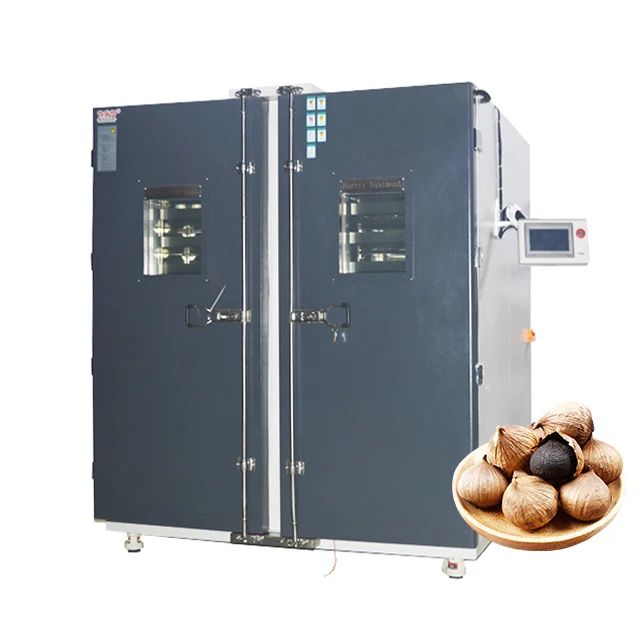 Factory Fountain 2.2kW PLC-Controlled Automatic Constant Temperature (40-100C) Humidity 20-98%RH Black Garlic Ferment Machine