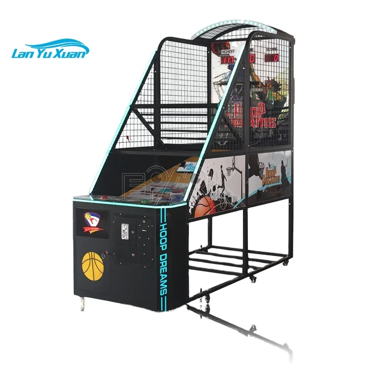 Coin Operated Arcade Electronic Basketball Scoring Machine Indoor Basketball Shooting Game Machine