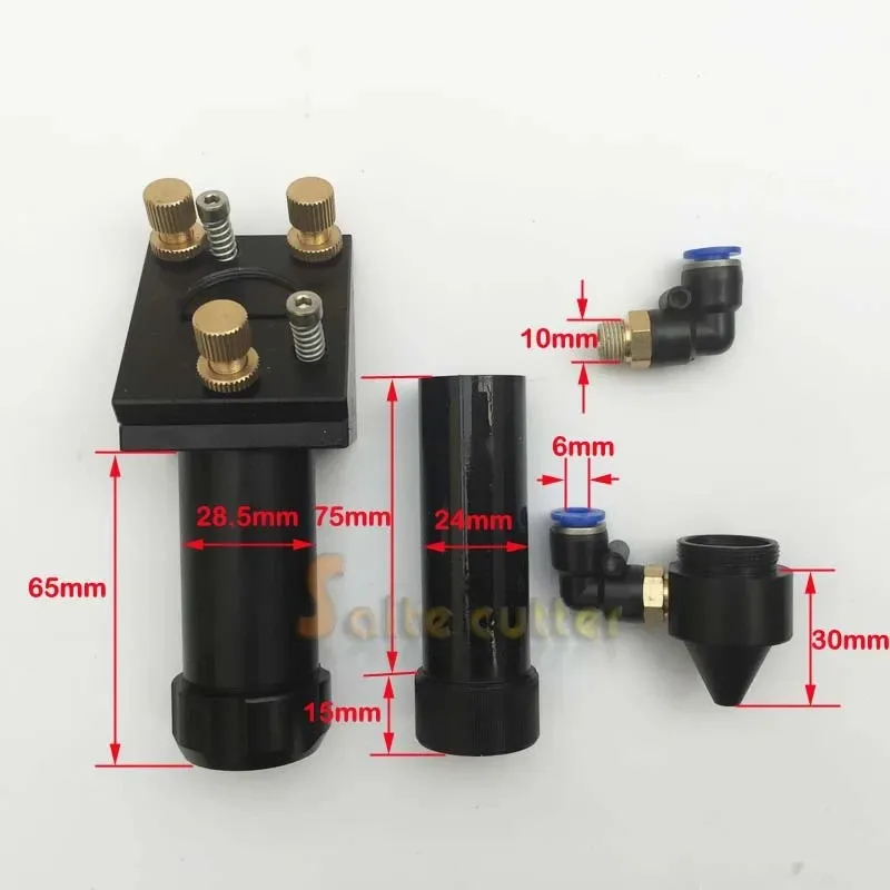 CO2 Laser Head / Mirror and Lens Integrative Mount laser cutting engraving