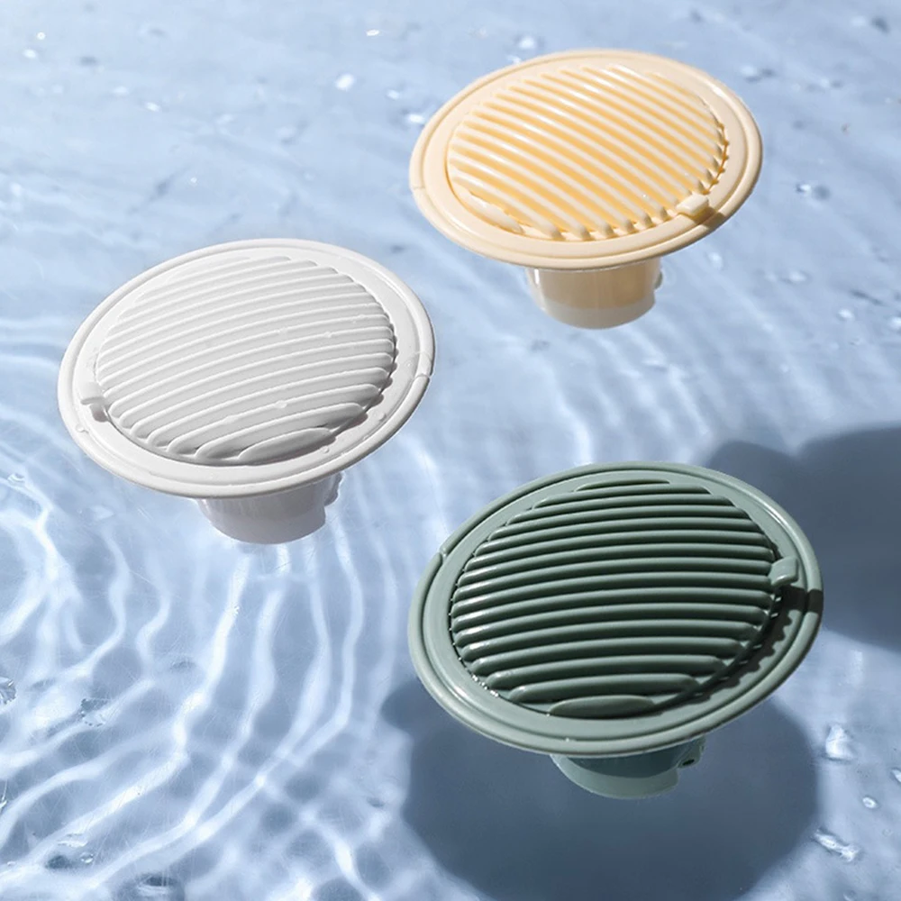 Floor Drain Hair Catcher Shower Drain Stopper Silicone Anti-odor Insect-proof Deodorant Plug Strainer