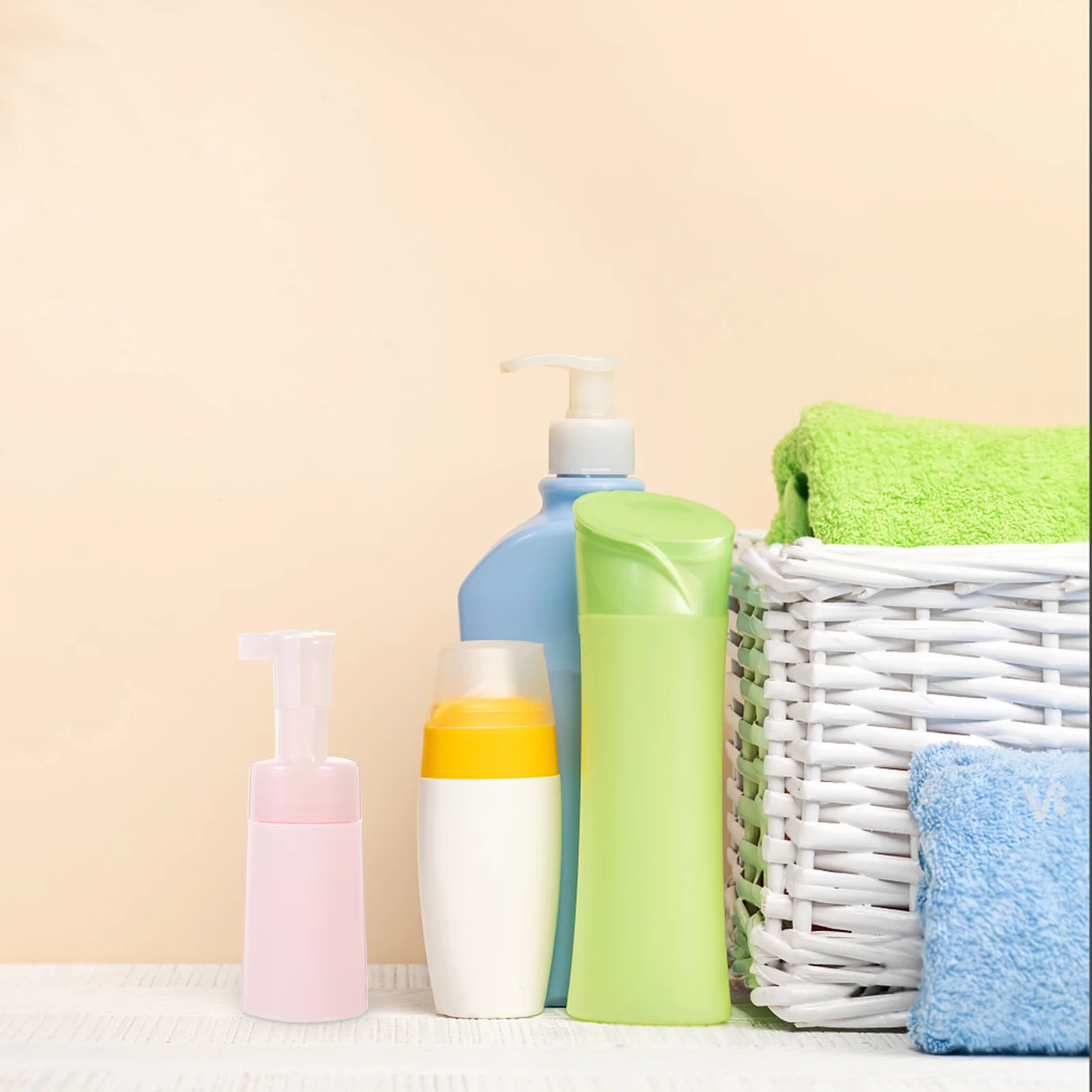 

2Pcs 100Ml Foam Dispenser Bottle Reusable Mini Soap Pump for Travel Skincare Toner Lotion Cleanser Fine Foam Generator